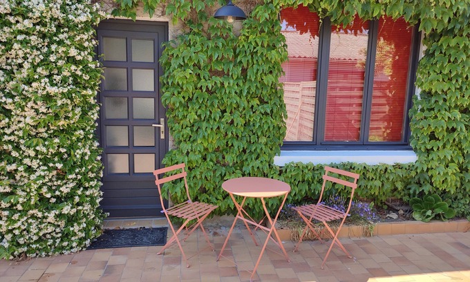 Andres Maison | Studio dans longère avec terrasse sur la cote d'opale