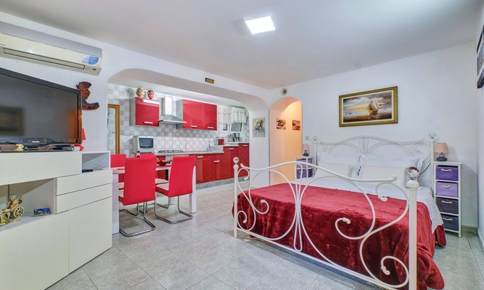 Nerezine Appartement | Garçonnière avec la terrasse Nerezine, Losinj (AS-8049-b)