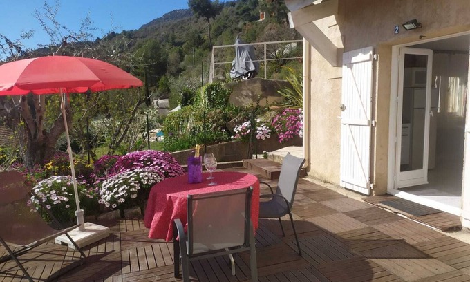 Bendejun Appartement | Studio à 20 kms de NICE avec terrasse et piscine