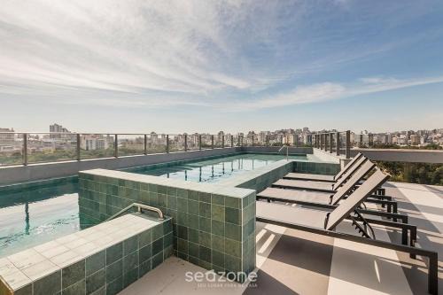 Cidade Baixa Appartement | Estúdio em Prédio com Piscina em Porto Alegre - JRE