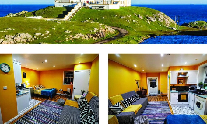 Thurso Appartement | Studio in Strathy Point Lighthouse with sea view