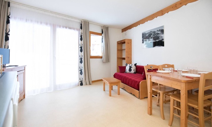 Bramans Appartement | Studio in Termignon near Ski Lift