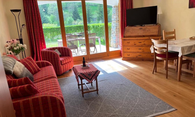 Val d'Illiez Appartement | Studio - La Vièze Thermes Park