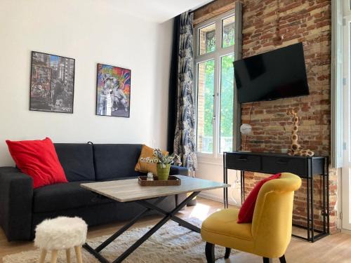 Marengo - Jolimont Appartement | Studio Luxine - 2 personnes - Vue sur le Canal du Midi