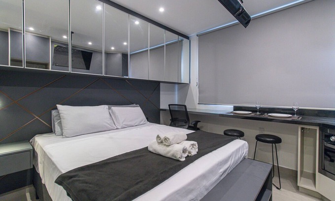 Indianopolis Appartement | Studio near Ibirapuera Shopping Mall | SP-AP12