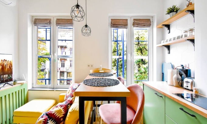 Sofia City Center Appartement | Main Street Area Studio | Kitchen | AC | Smart TV | Right on Vitosha blvd.
