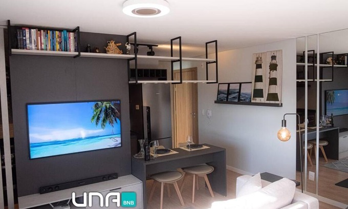Sao Goncalo Appartement | Studio perfeito no Parque Una com vaga de garagem