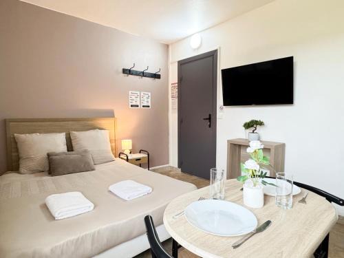 Meaux Appartement | Studio Platanes 3 - Proche Disneyland - Parking gratuit - Meaux