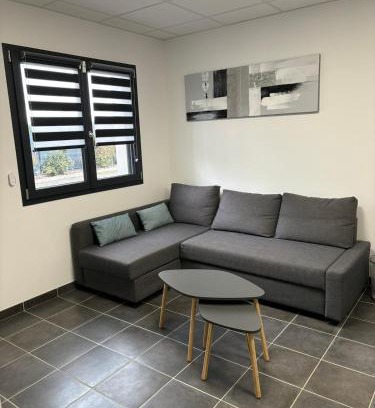 Jardin Appartement | Studio proche Vienne 38200