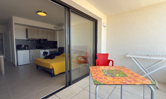 Valras-Plage Appartement | Studio Résidence Archipel – Accès Résidence Senior, Activités & Plage à 50 m