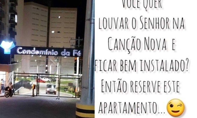 Cachoeira Paulista Appartement | 🌹studio SÃO Rafael🌹 🛐 Dentro do Condomínio da Fé em Frente da Canção Nova