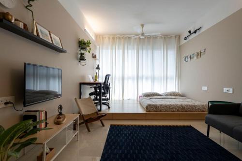 Pashan Appartement | Studio Sama I Curated Studio Apartment with Sunrise View