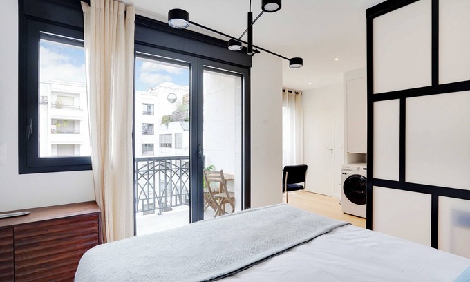 Levallois-Perret Appartement | Studio Sleek & Refined - Levallois-perret