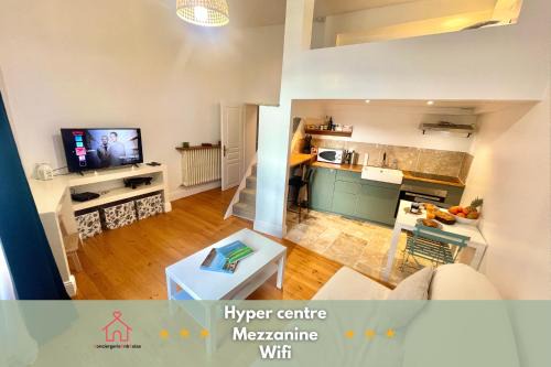 Muret Appartement | " Studio Vasconia " Hyper Centre - Mezzanine -Wifi