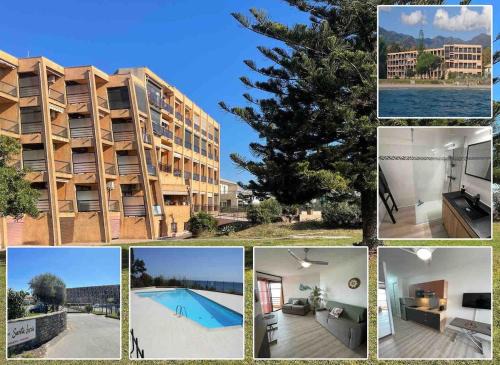 Santa-Lucia-di-Moriani Appartement | Studio vue Mer 4 personnes climatisé