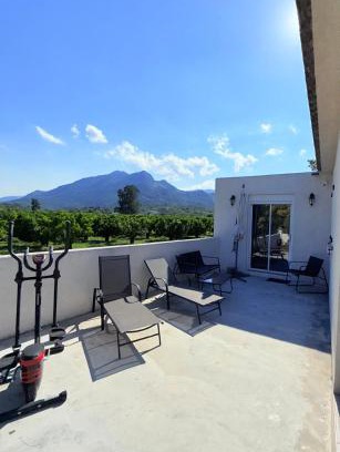 Santa-Lucia-di-Moriani Appartement | Studio vue sur les clémentiniers