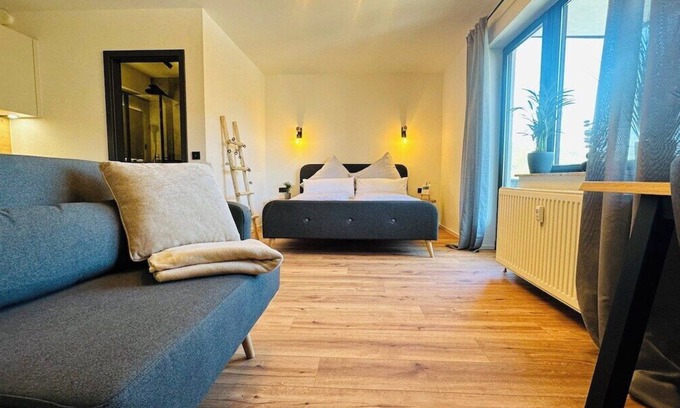 Bad Sooden-Allendorf Appartement | Studio with balcony & WLAN | T&P SoodenSuite 13