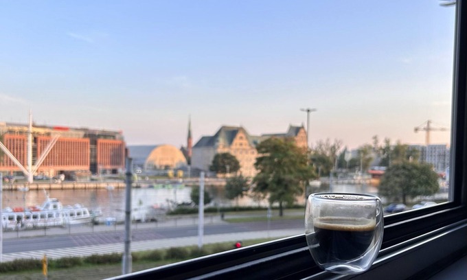 West Pomeranian Voivodeship Appartement | Studio with a River Oder View, Old Town, Aircondition by Stayly
