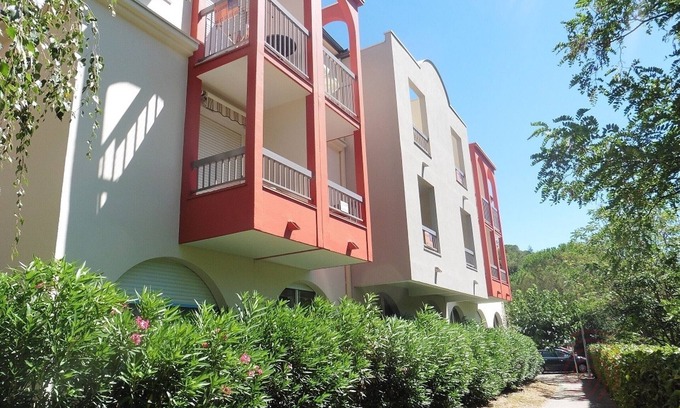 Lamalou-les-Bains Appartement | Studio avec balcon - Wifi et animaux acceptés