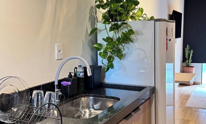 Nova Andradina Maison | Studio with garage near main avenue