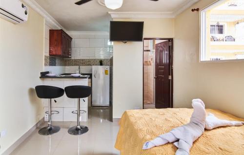 Corales del Sur Appartement | Studio with Kitchen in Corales del Sur, Santo Domingo Este - Parque del Este