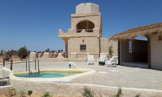 Beni Maaguel Cottage | Studio avec paillote, bassin et superbe vue dans grande propriété de 5 ha