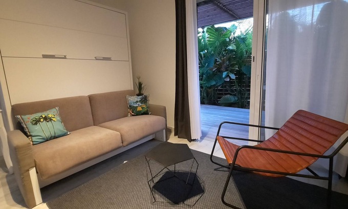 Anse des Flamands Appartement | Studio avec entrée indépendante à 3 minutes de la plage