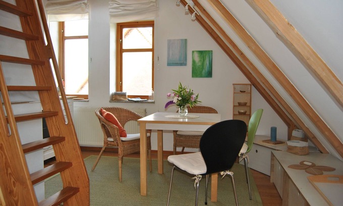 Gremersdorf Appartement | Studio with sleeping gallery 7 km from the nearest beaches