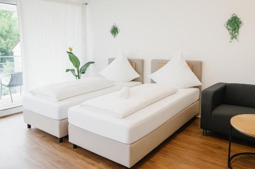 Langenau Appartement | Studioappartment mit Balkon
