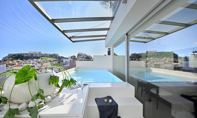 Monastiraki Villa | Stunning Athens Penthouse | Historic Centre Location | Alto Penthouse Acroposlis View | Psyrri