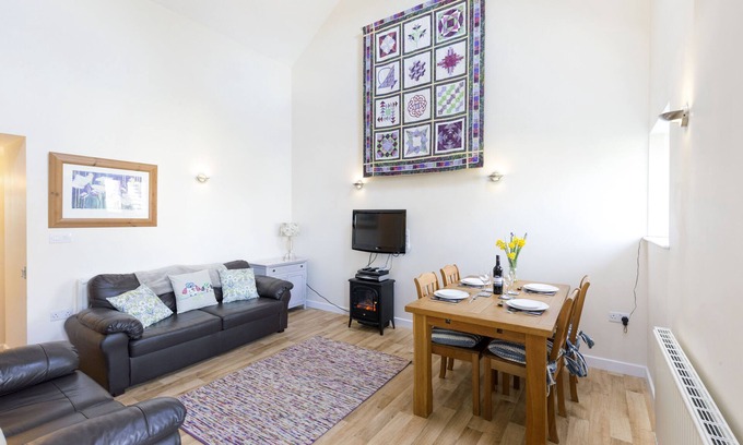 Newchapel Cottage | Superbe conversion de grange dans un beau cadre rural