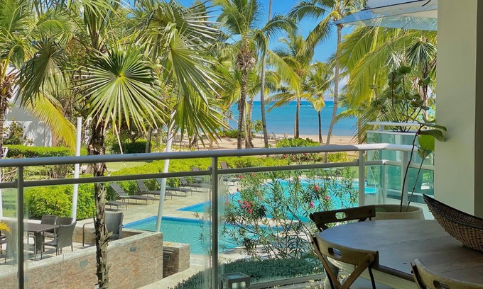 El Limon Appartement | Stunning beachfront condo with private beach, Las Terrenas-El Limón