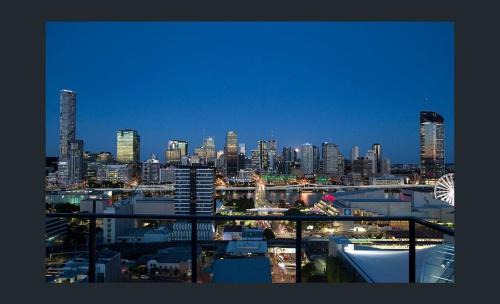 South Brisbane Appartement | Stunning City & River Views Rooftop Pool Gym