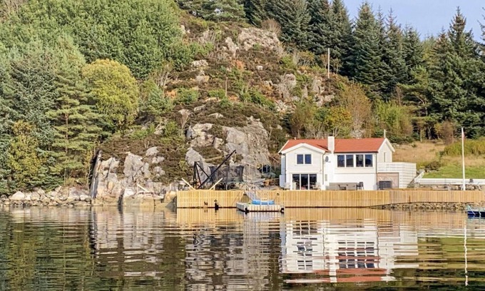 Fitjar Maison | Superbe maison à Fitjar avec WiFi