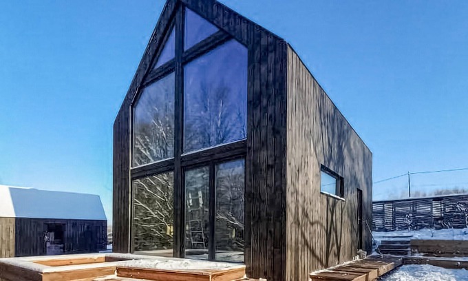 Przywidz Maison | Superbe maison à Roztoka avec jacuzzi