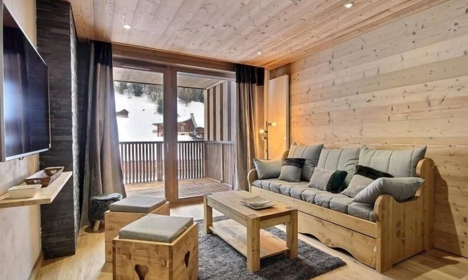 Plagne 1800 Appartement | Stunning new apartment with large terrace and parking, Plagne 1800
