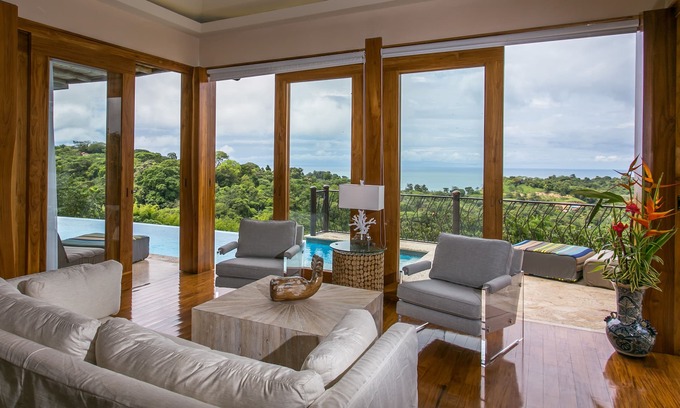 Valle Pura Vida Maison | STUNNING OCEANVIEW, FAMILY LUXURY, NEW, PRIVATE MOUNTAIN TOP in Manuel Antonio