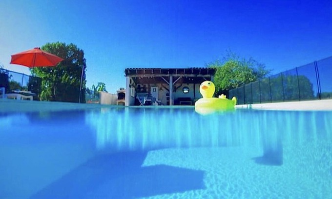 Ronsenac Cottage | Superbe four à pain Old Gread dans une belle zone tranquille avec piscine privée chauffée