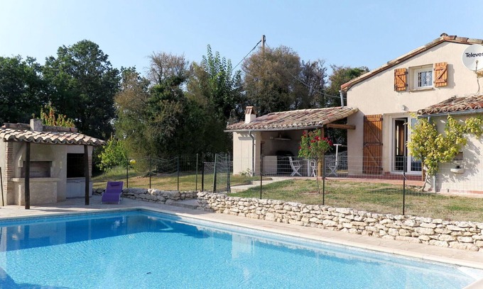 L'Honor-de-Cos Villa | Belle maison de vacances privée avec piscine privée, TV, animaux admis et parking