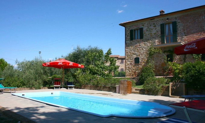 Santa Maria Villa | Magnifique maison de vacances privée avec WIFI, piscine privée, TV, balcon, près de Montepulciano
