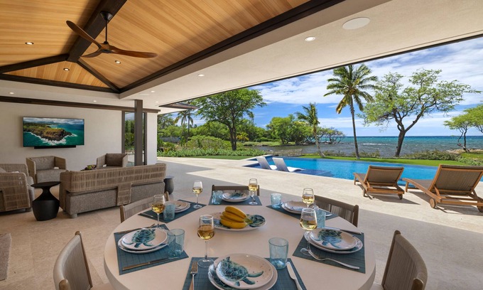 Puako Maison | Stunning Puako Bay Hideaway - 4 bedrooms, 4.5 bathrooms, Sleeps 11