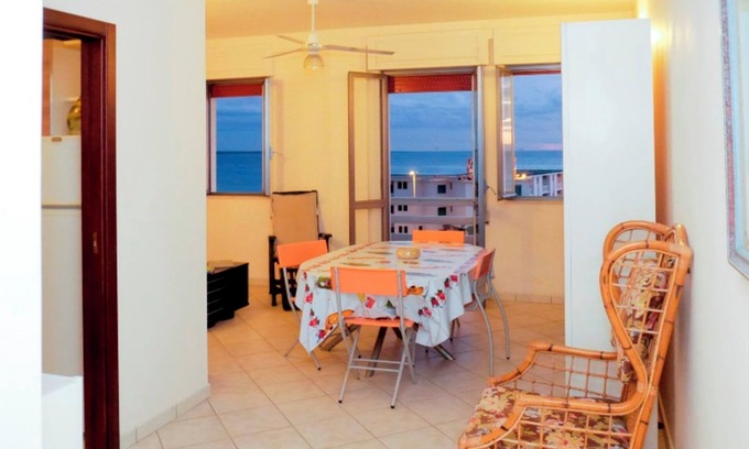 Il Monte Appartement | Superbe appartement avec vue sur la mer pour 6 personnes Baia Verde Gallipoli