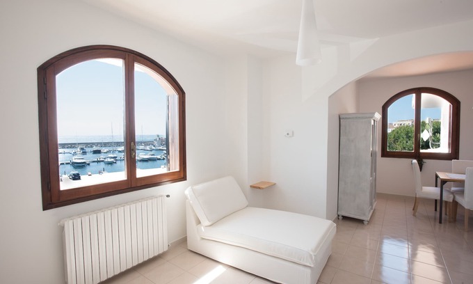 Portoscuso Appartement | Superbe penthouse avec vue sur la mer