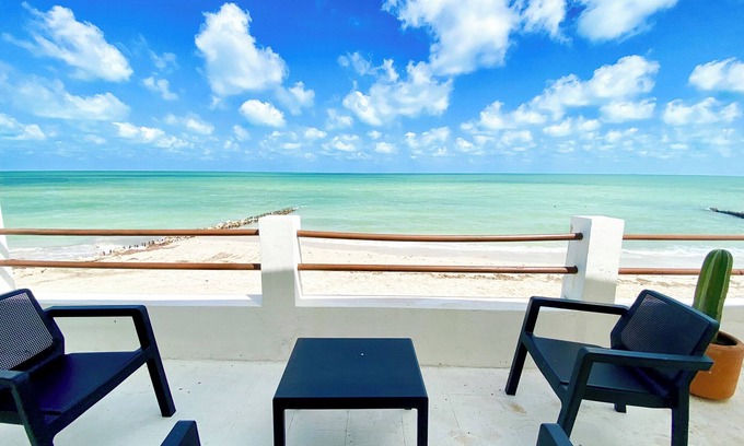 Chuburna Puerto Maison | Stunning Views 3 BR, 3baths, Beachfront house w/ pool