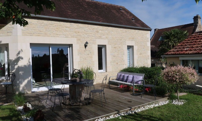 Fontaine-Henry Maison | Magnifique maison de vacances pour 5 personnes avec WIFI, TV et terrasse