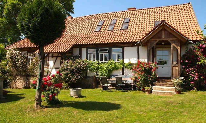 Liebenrode Maison | explorer maison de style à colombages dans le parc naturel du Harz du Sud pour se détendre et résine