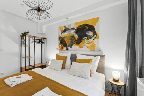 Barmbek-Sued Appartement | Stylisches 2-Zimmer Ambient Apartment in Alsternähe mit Kingsize-Bett & Schlafsofa