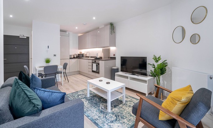 Barnt Green Appartement | Modern 1 bed apartment in Central Solihull