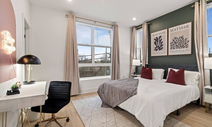 Mantua Appartement | Stylish 1BR | DT Philly by Art Museum & Key Sights