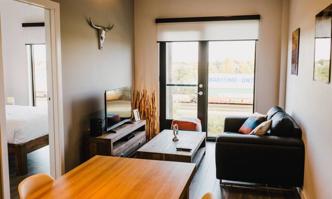 Winnipeg Appartement | Stylish 1BR Suite with Gym, Near Outlet Collection